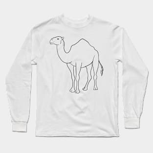 Stick figure camel Long Sleeve T-Shirt